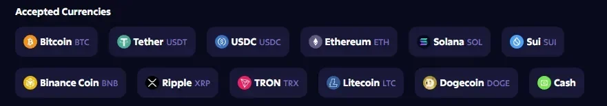 Bitcoin Ethereum Litecoin crypto coins on dark background