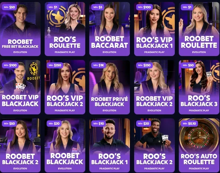 Live dealer blackjack table HD studio broadcast