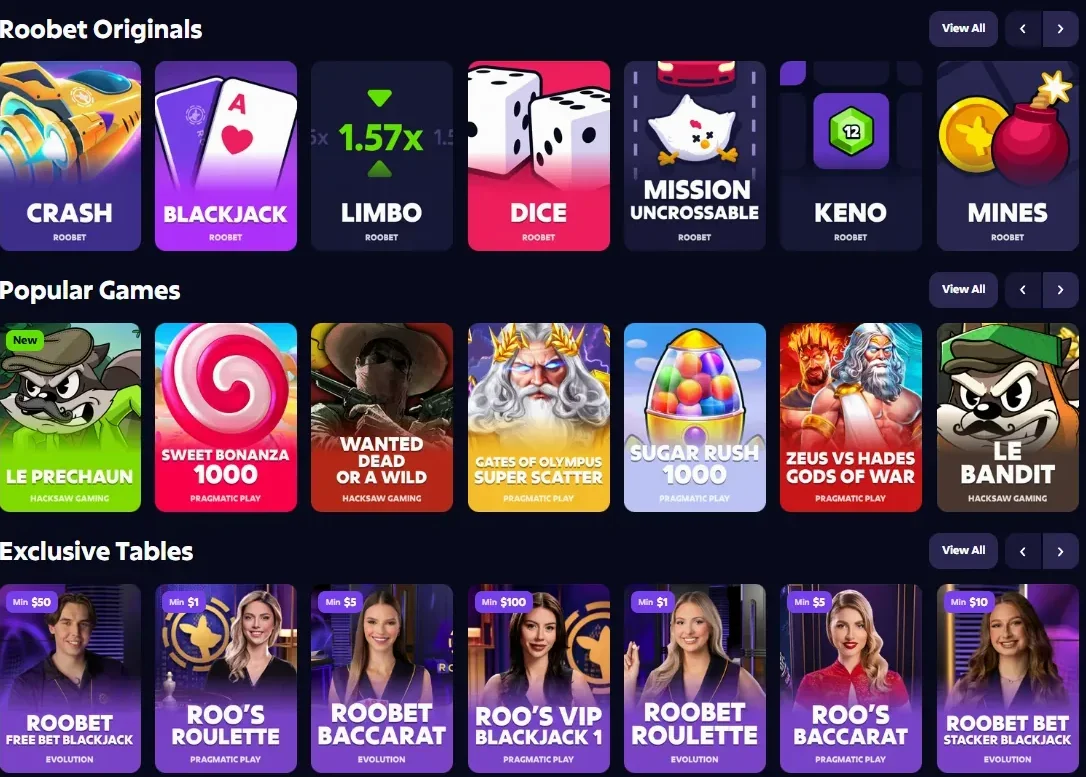 Slot machine reels grid multiple providers on screen